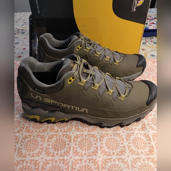 La Sportiva Other - La Sportiva Men's Green and Yellow Athletic Shoes Hiking